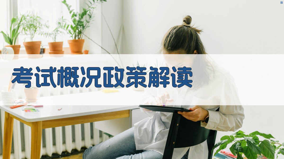 考试概况/政策解读 图1